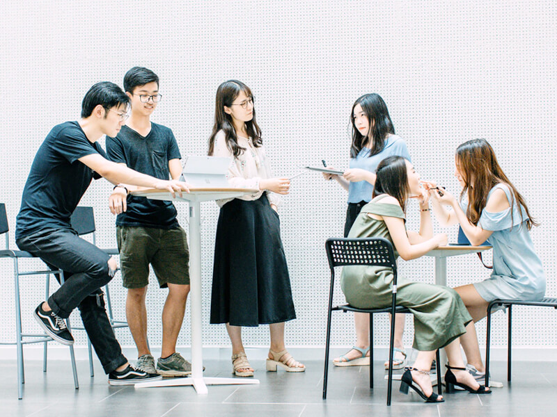 Neuronex Innovations team working on AI projects